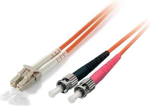 Actual product image equip Fiber optic patch cable LC->ST singlemode duplex OS2 ge (5 m)