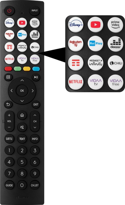 Immagine prodotto Hisense TV 40A4K (40", LED, Full HD, 2022)
