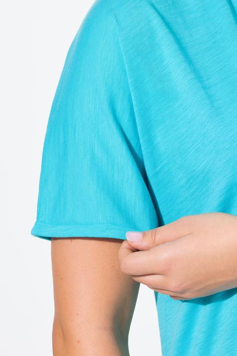 Actual product image Ulla Popken Mandala Animal Motif Short Sleeve Tee (46, 48)