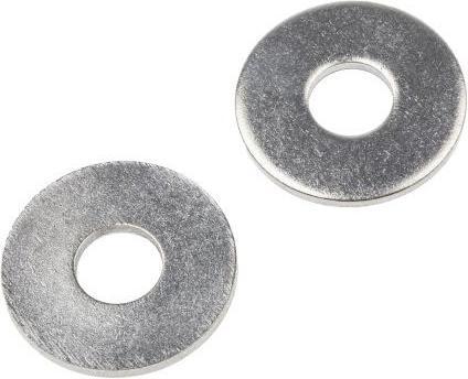 Actual product image RS PRO Unterlegscheiben, Edelstahl Glatt A2, M16, Stärke 3mm, Ø 6.4mm x 50mm (M16)
