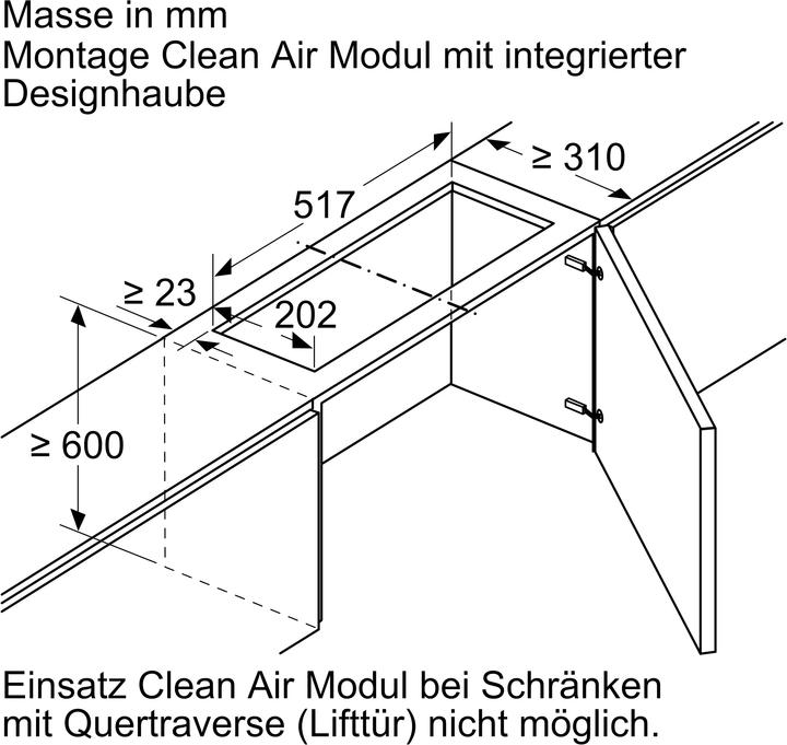 Image du produit Bosch Hausgeräte DWZ1IX1C6