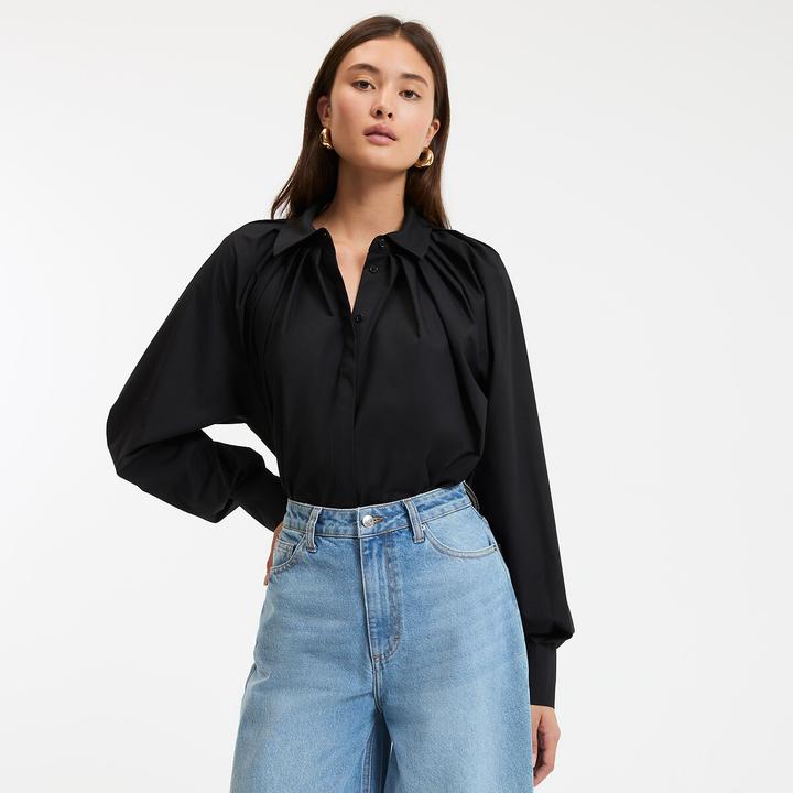 Immagine prodotto La Redoute Collections Lockeres Baumwollhemd mit langen Ärmeln (XL)