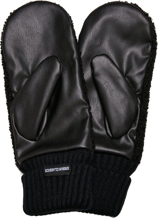 Produktbild Urban Classics Sherpa Imitation Leather Gloves (S, M)