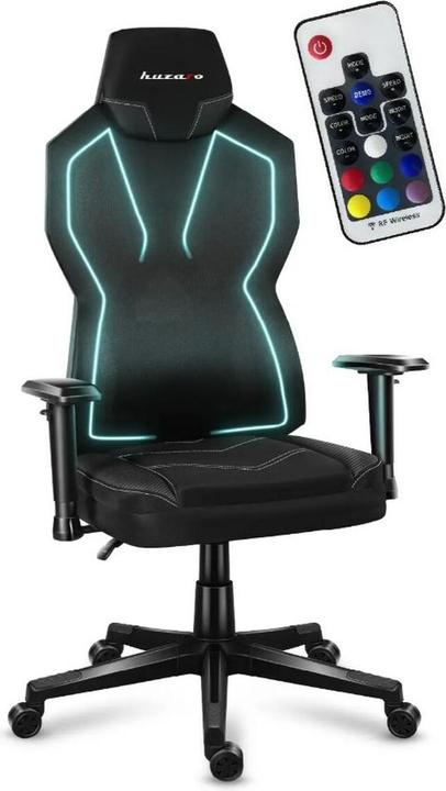 Huzaro Fotel gamingowy Combat 6.2 Black RGB