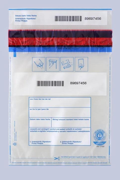 Immagine prodotto Debasafe Sicherheitstaschen-Set 500x (195 x 265 mm) (Documento & Portafoglio)