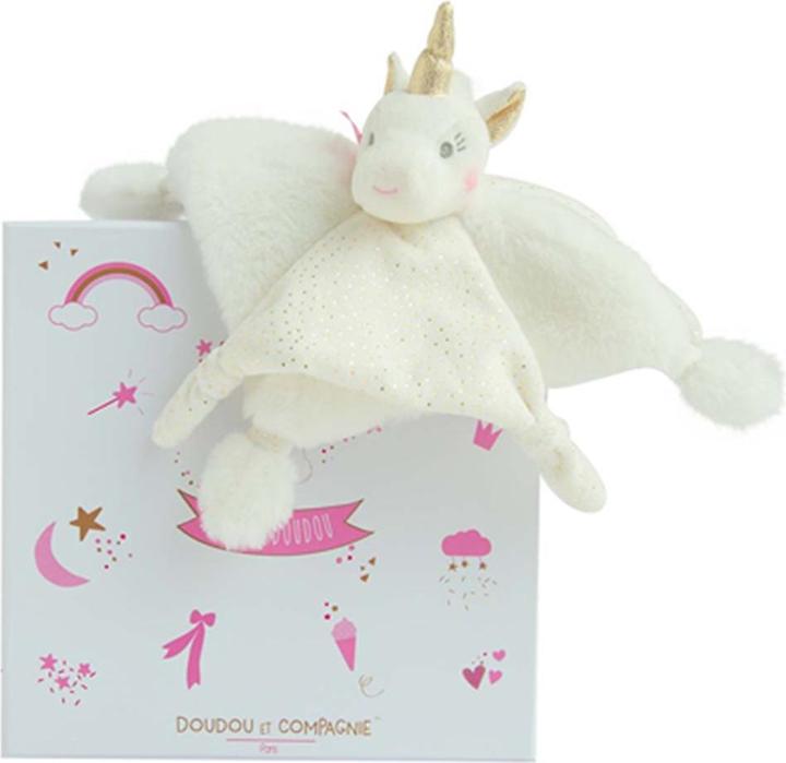 Actual product image Doudou et Compagnie Cuddle cloth unicorn