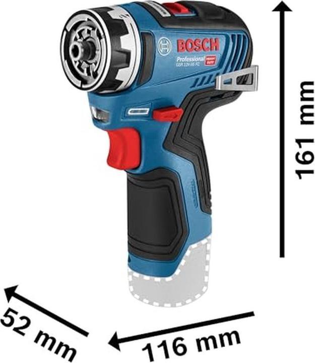 Actual product image Bosch Professional GSR 12V-35 FC (Rechargeable battery operated)