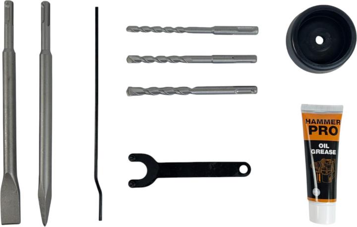 Produktbild Procraft BH1300 Kombihammer 1050 Watt 4,5 J SDS plus + Koffer