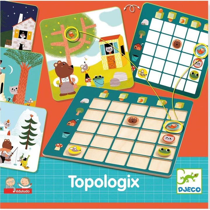 Djeco Eduludo Topologix (French, Italian, English, German)