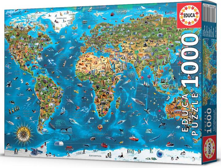 Produktbild Educa Weltwunder (1000 Teile)