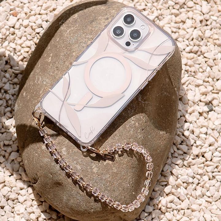 Actual product image Uniq Coehl Candy Gem Handstrap uniwersalny sznurek do telefonu na rękę różowy/pink candy