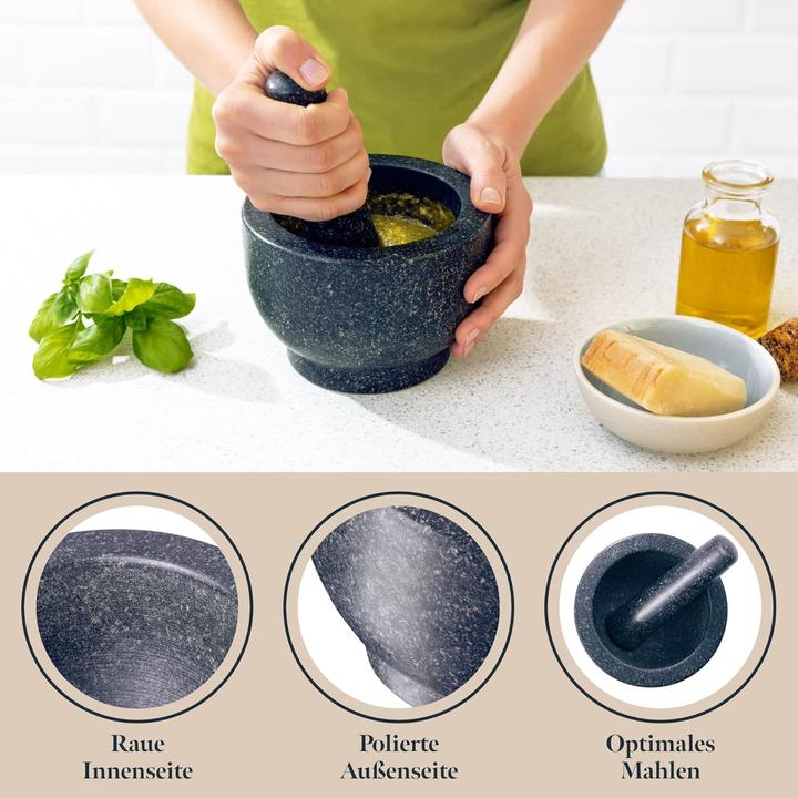 Actual product image Gourmeo Mortar with pestle