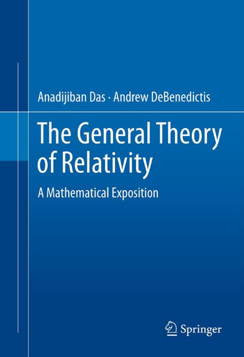 Produktbild The General Theory of Relativity (Englisch, Anadijiban Das, Andrew DeBenedictis, 2014)