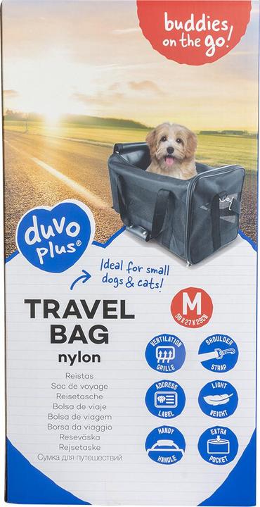Immagine prodotto EBI Duvo+ Borsa da viaggio in nylon M (Cane, Traspirante)