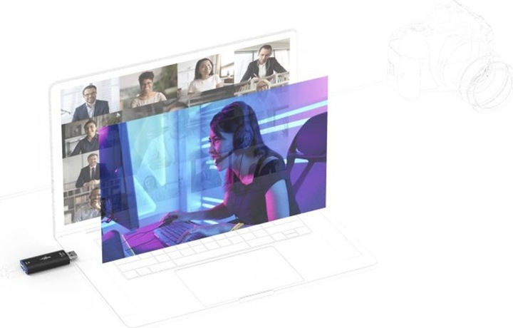 Produktbild Urage Video-Converter Stream Link 4K, Schwarz (PC, Mac)