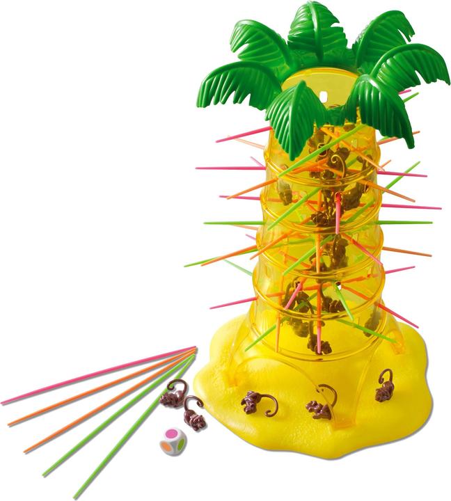 Actual product image Mattel Games S.O.S. Monkey Alarm (German)