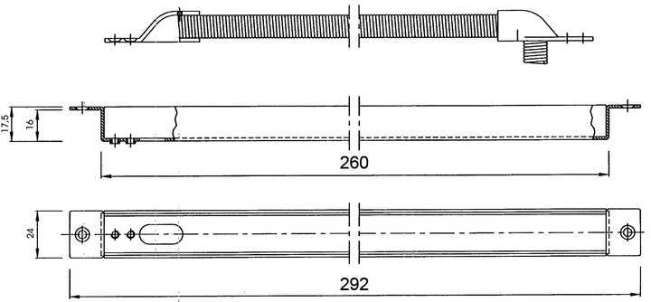 Actual product image BSW Cable transitions concealed 1190