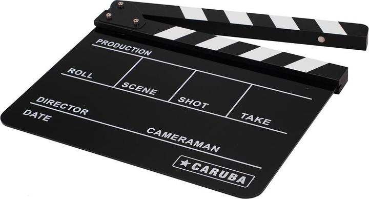 Actual product image Caruba Professional Director Clapper BW (chalk)