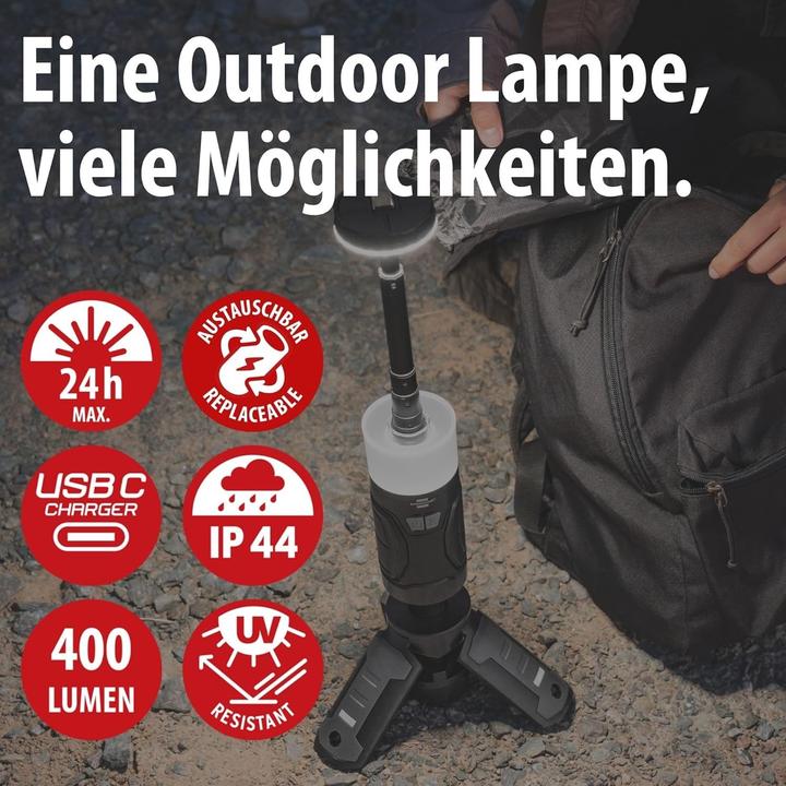 Productafbeelding Brennenstuhl Akku LED Outdoor Campinglampe UL400AT