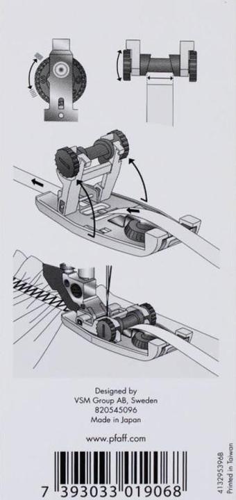 Produktbild Pfaff Gummibandannaehfuss fur IDT