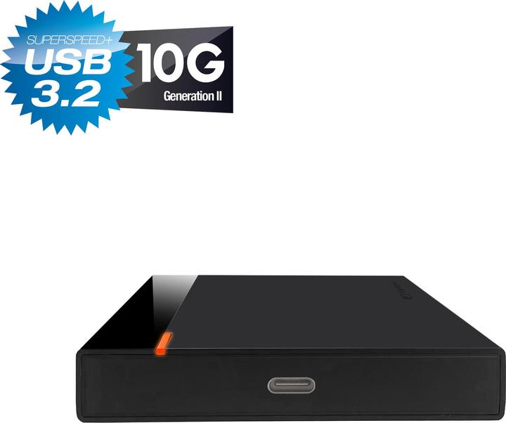 Produktbild Fantec PL-25U31 6,35cm 2,5Zoll SATA SSD Festplattengehäuse USB-C USB 3.1 10G-Technology (2.5")