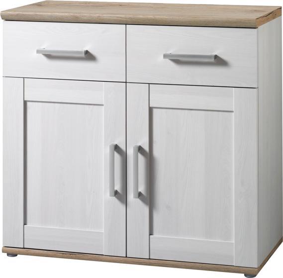 Actual product image Bega Consult Romance chest of drawers 2 wood-based material in Sibiu larch/San Remo light (93 x 46 x 89 cm)