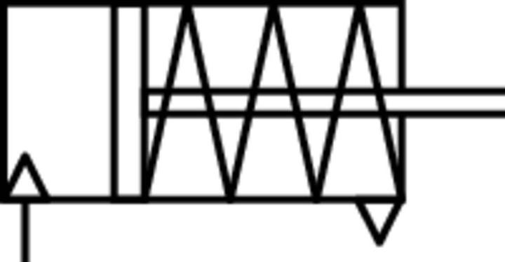 Actual product image Norgren RT/57108/M/10 Round cylinder Stroke length: 10 mm 1 pc.