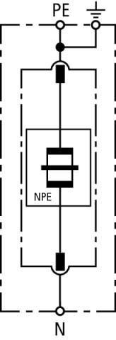Image du produit Dehn Parafoudres N-PE-BS