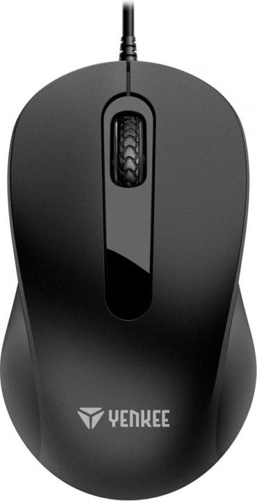 Actual product image Yenkee Symmetrical USB wired mouse, 3 buttons, 1000DPI optical (Cable)