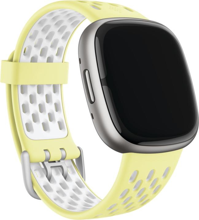 Produktbild Fitbit Versa 3/4 & Sense 1/2 Sport Band (Blisterverpackung) (Silikon, Sense, Versa 3)