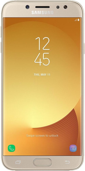 Samsung Galaxy J7 (2017) Duos (16 GB, Gold, 5.50", Dual SIM + SD, 13 Mpx, 4G)