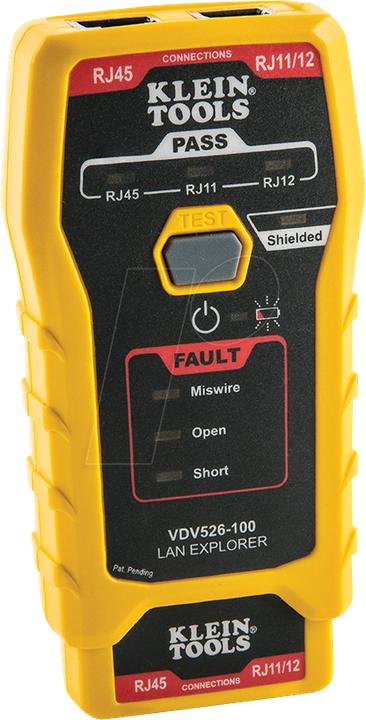Actual product image Netpeppers VDV526100 VDV LanExplorer (Handheld multimeter)