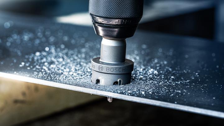 Productafbeelding Bosch Professional Zubehör Blau Zubehör 2608901411 Präzision für Bleche Hartmetall 28 mm (28 mm)