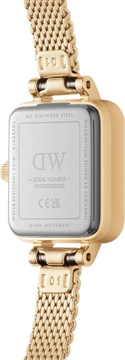 Actual product image Daniel Wellington Quadro Mini Evergold Amber Gold (Analogue wristwatch, 15.50 mm)