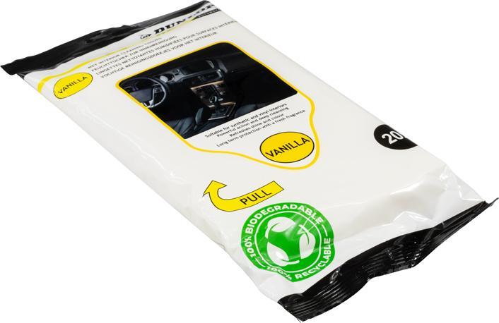 Immagine prodotto Dunlop Salviette umidificate per la pulizia degli interni 20p