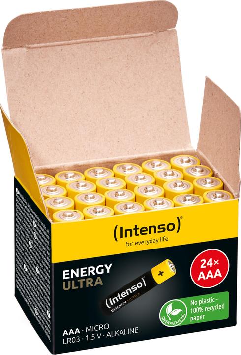 Image du produit Intenso Énergie Ultra AAA LR03 (24 pcs, AAA, 1250 mAh)