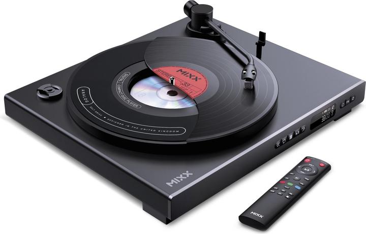 Produktbild Mixx Analog Plus 2-in-1 Plattenspieler und CD-Player (Vollautomatisch)