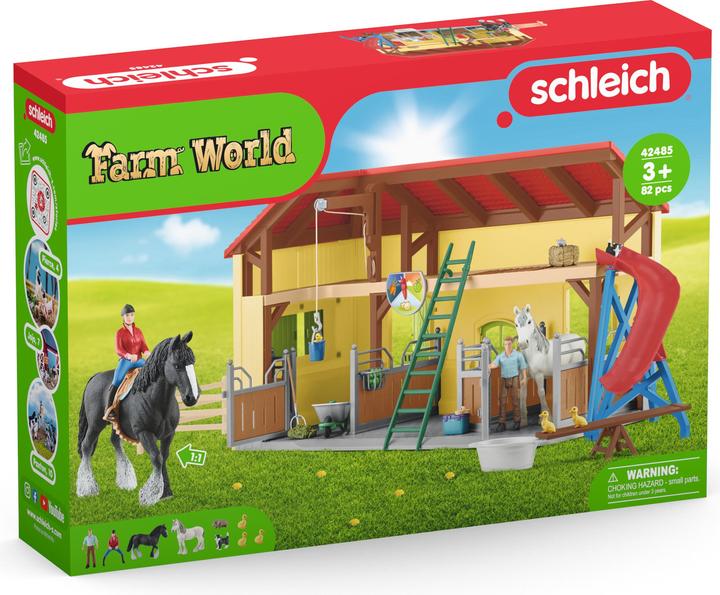 Actual product image Schleich Horse stable