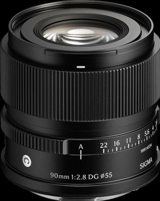 Sigma 90mm F2,8 DG | Contemporary (L-Mount) (Black) (L-mount, Sony E, Full-frame)