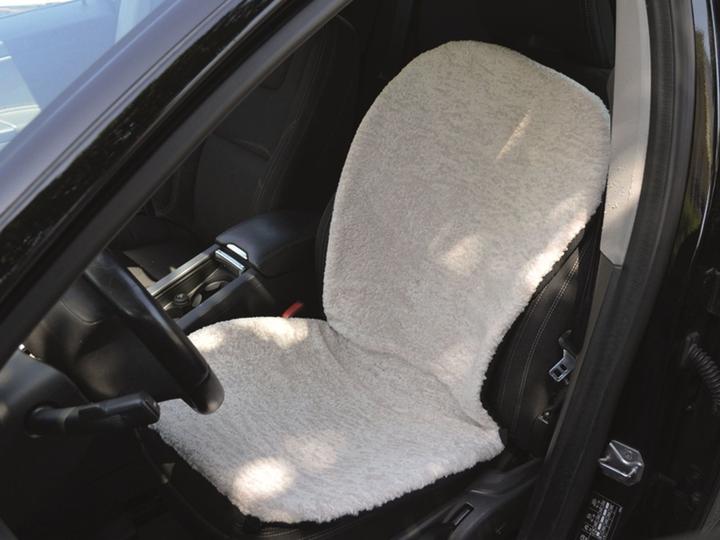 Filmer Couvre-siège en fourrure synthétique 21028, beige