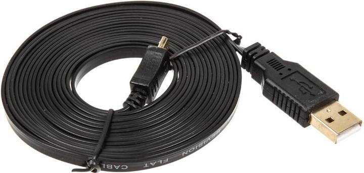 Produktbild InLine USB-A - Micro-B (3 m, USB 2.0)