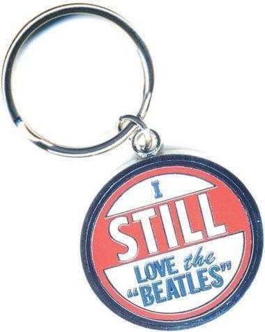 Actual product image The Beatles I Still Love Enamel Keyring