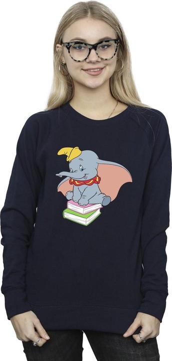 Image du produit Disney - Sweat DUMBO SITTING ON BOOKS - Femme (XL)