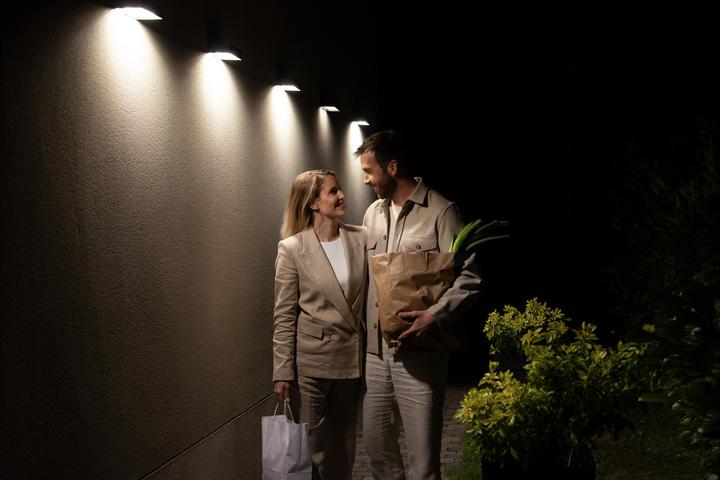 Immagine prodotto Osram Sensore solare in mattoni Endura Style Bianco (300 lm, IP65)