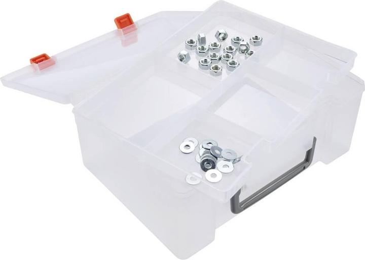 Actual product image Tru Components Sortimentskasten (L x B x H) 365 x 270 x 124 mm Anzahl Fächer: 5