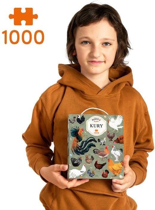 Produktbild Czuczu Puzzle Puzzlove Hühner 1000 Teile (1000 Teile)