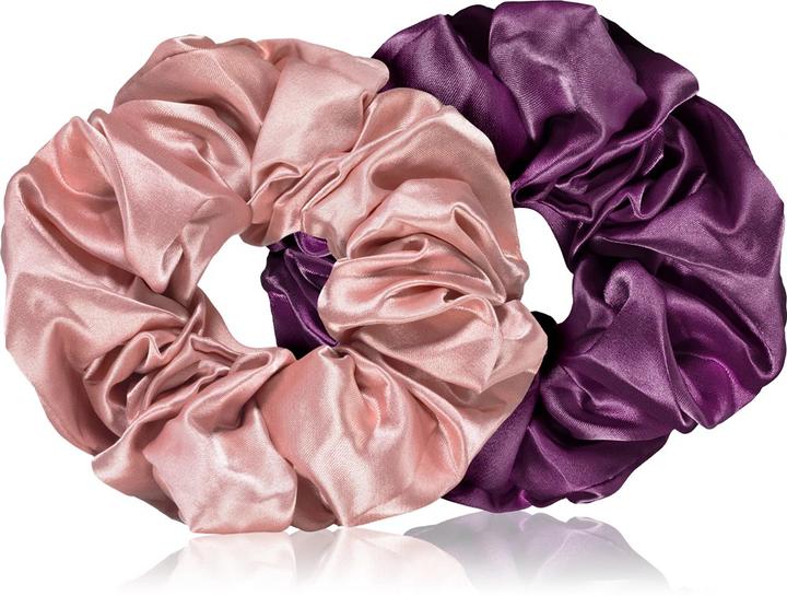 Produktbild BrushArt Grosses Satin-Scrunchie-Set (Haargummi Set)