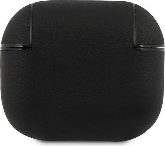 Produktbild BMW BMA3SSLBK AirPods 3 cover czarny/black Geniune Leather Silver Logo (Kopfhörer Tasche)