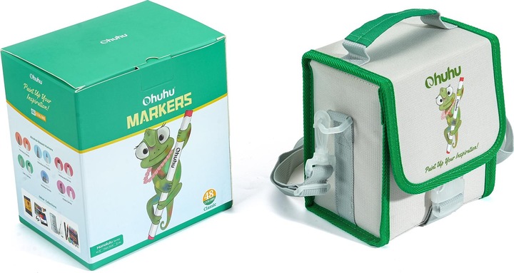 Produktbild Ohuhu Honolulu Kunstmarker (Mehrfarbig, 48 x)