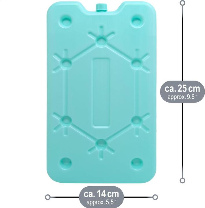 Image du produit Com-four 4 Stück bunte Kühlakkus